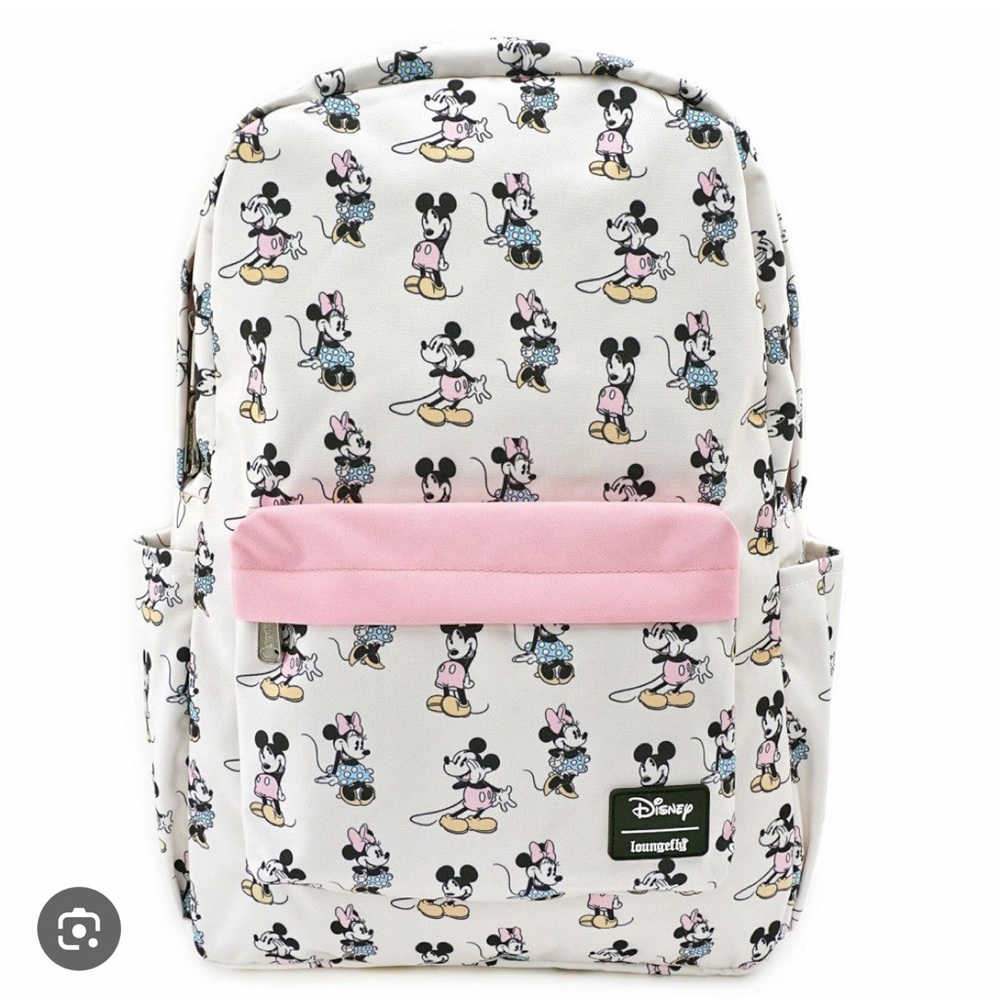 Loungefly Mickey & Minnie Pastel Backpack